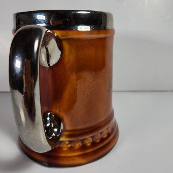 Lord Nelson Ware Beer Stein Mug Horse Elijah Cotton Stafford England Vintage 70s - Picture 3 of 7